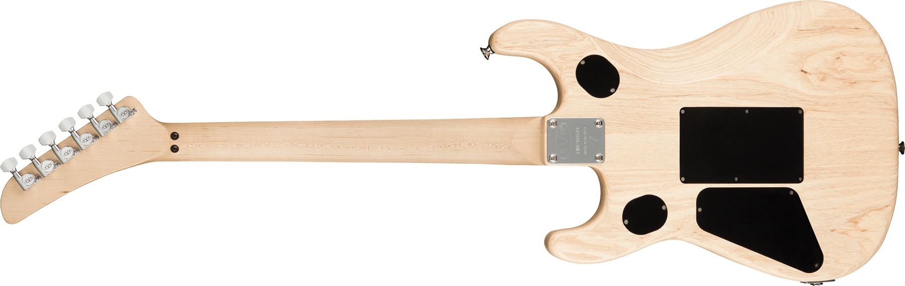 Evh 5150 Deluxe Ash Ltd Mex 2h Fr Eb - Natural Satin - Elektrische gitaar in Str-vorm - Variation 1
