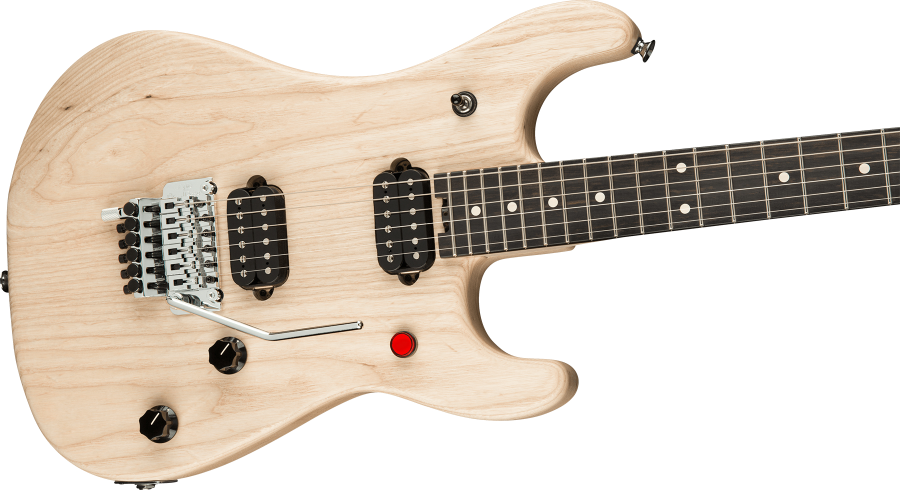 Evh 5150 Deluxe Ash Ltd Mex 2h Fr Eb - Natural Satin - Elektrische gitaar in Str-vorm - Variation 2