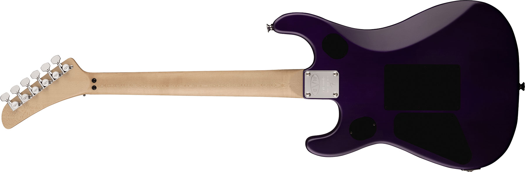 Evh 5150 Deluxe Qm Mex 2h Fr Eb - Purple Daze - Elektrische gitaar in Str-vorm - Variation 1