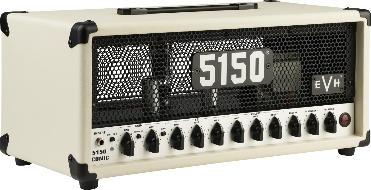 Evh 5150 Iconic 6l615w Head Ivory - Gitaarversterker top - Variation 1