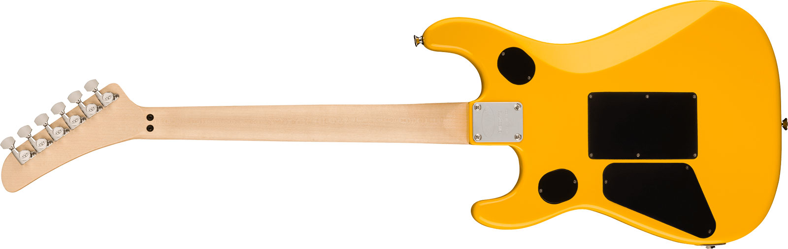 Evh 5150 Standard Mex 2h Fr Eb - Evh Yellow - Elektrische gitaar in Str-vorm - Variation 1