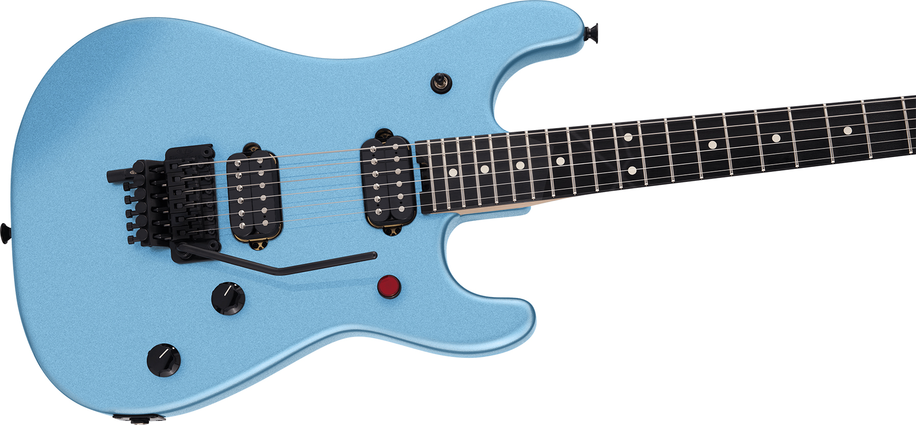 Evh 5150 Standard Mex 2h Fr Eb - Ice Blue Metallic - Elektrische gitaar in Str-vorm - Variation 2