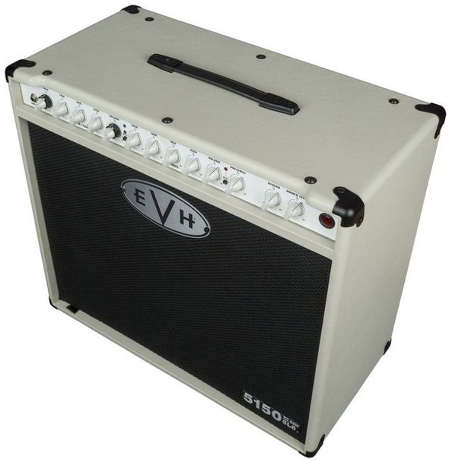 Evh 5150iii 1x12 50w 6l6 Combo Ivory - Combo voor elektrische gitaar - Variation 1