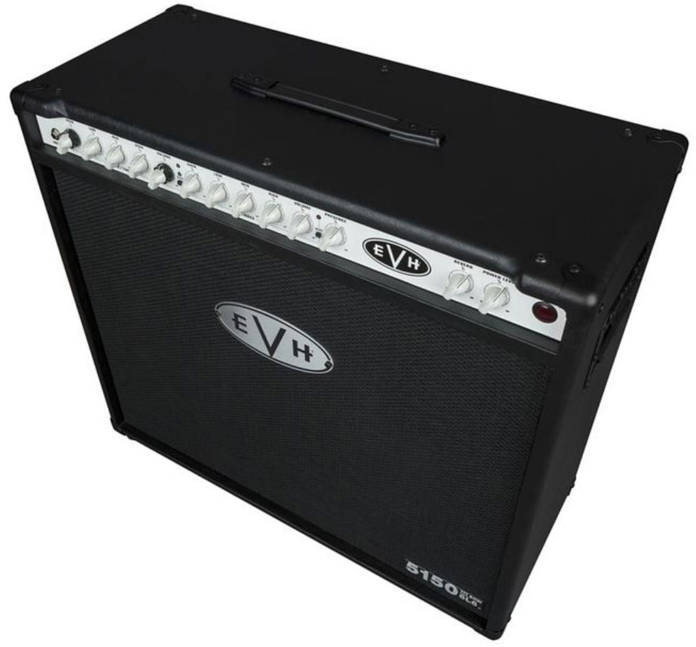 Evh 5150iii 2x12 50w 6l6 Combo Black - Combo voor elektrische gitaar - Variation 1