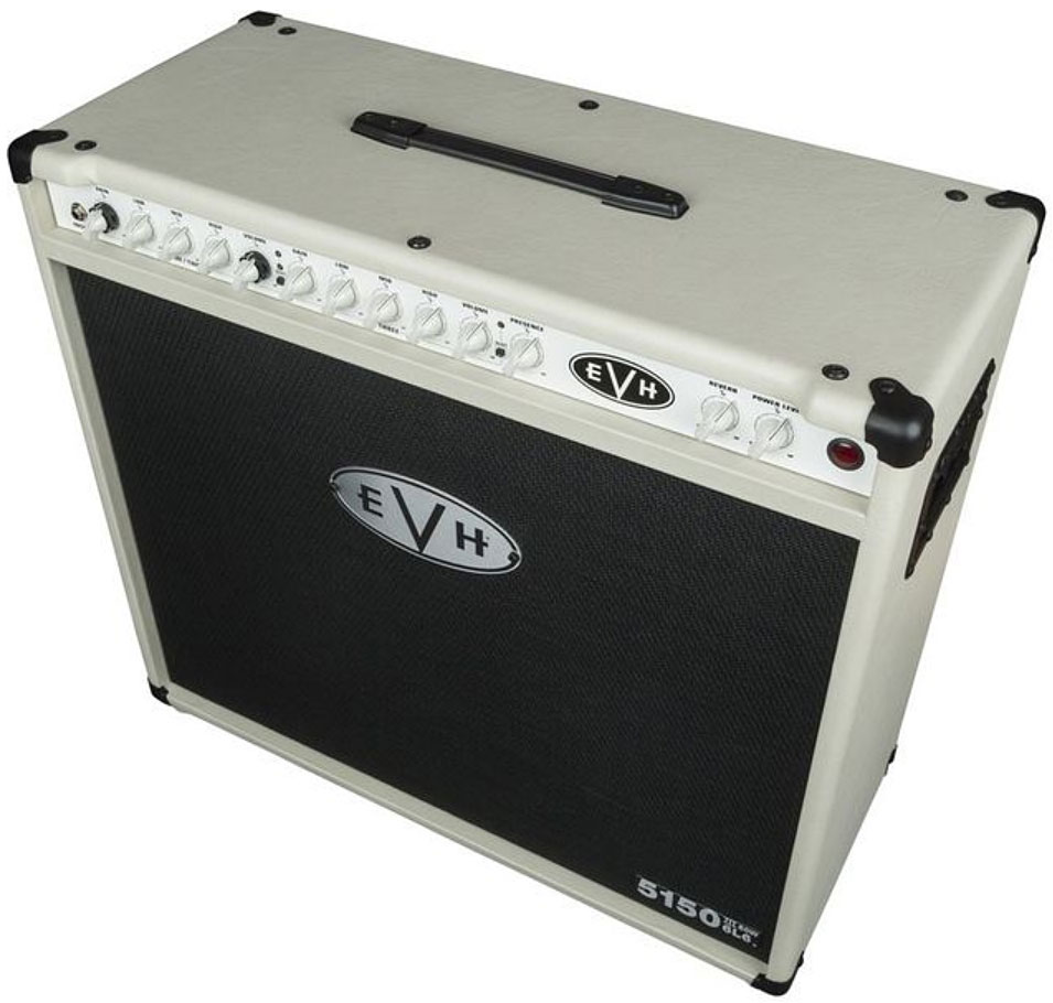 Evh 5150iii 2x12 50w 6l6 Combo Ivory - Combo voor elektrische gitaar - Variation 1
