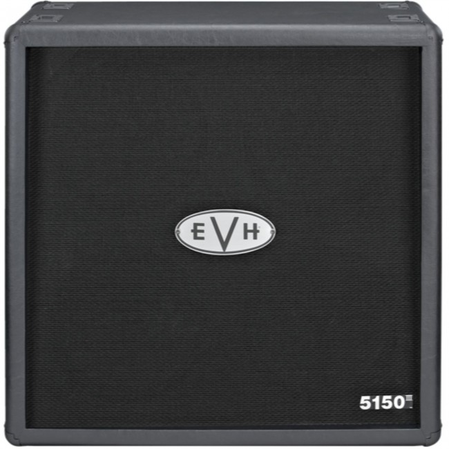 Evh 5150iii 4x12 Straight Cab 100w 16-ohms Black - Elektrische gitaar speakerkast - Variation 1