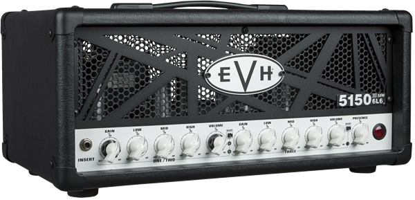 Evh 5150iii 50w Head 6l6 Black - Gitaarversterker top - Variation 1