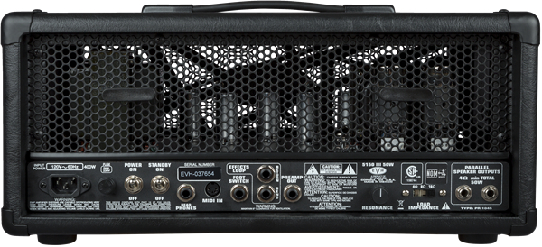 Evh 5150iii 50w Head 6l6 Black - Gitaarversterker top - Variation 3