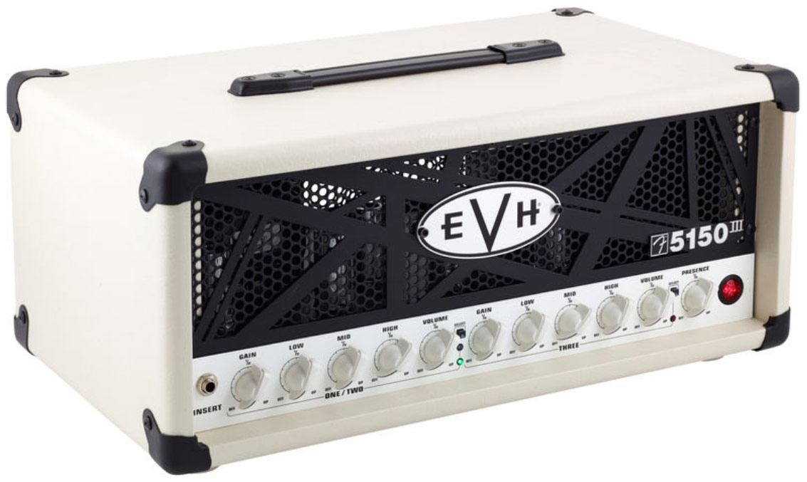 Evh 5150iii 50w Head 6l6 Ivory - Gitaarversterker top - Variation 2