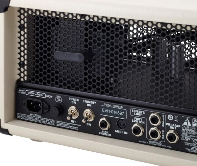 Evh 5150iii 50w Head 6l6 Ivory - Gitaarversterker top - Variation 3