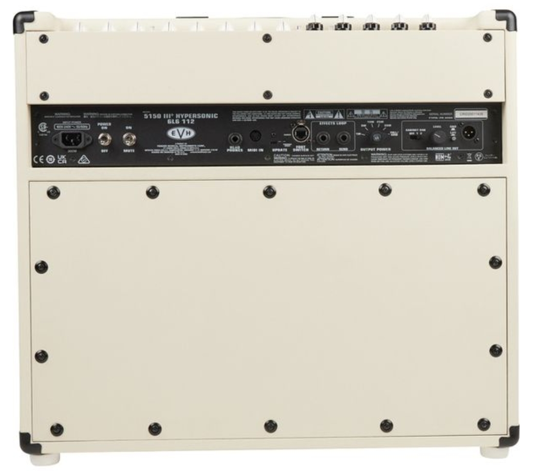 Evh 5150iii Hypersonic 6l6 1x12 Combo 50w Ivory - Combo voor elektrische gitaar - Variation 1