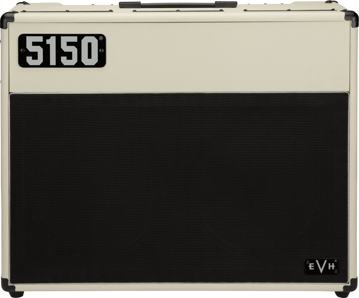 Evh 5150 Iconic Series Combo Ivory 60w 2x12 - Combo voor elektrische gitaar - Main picture
