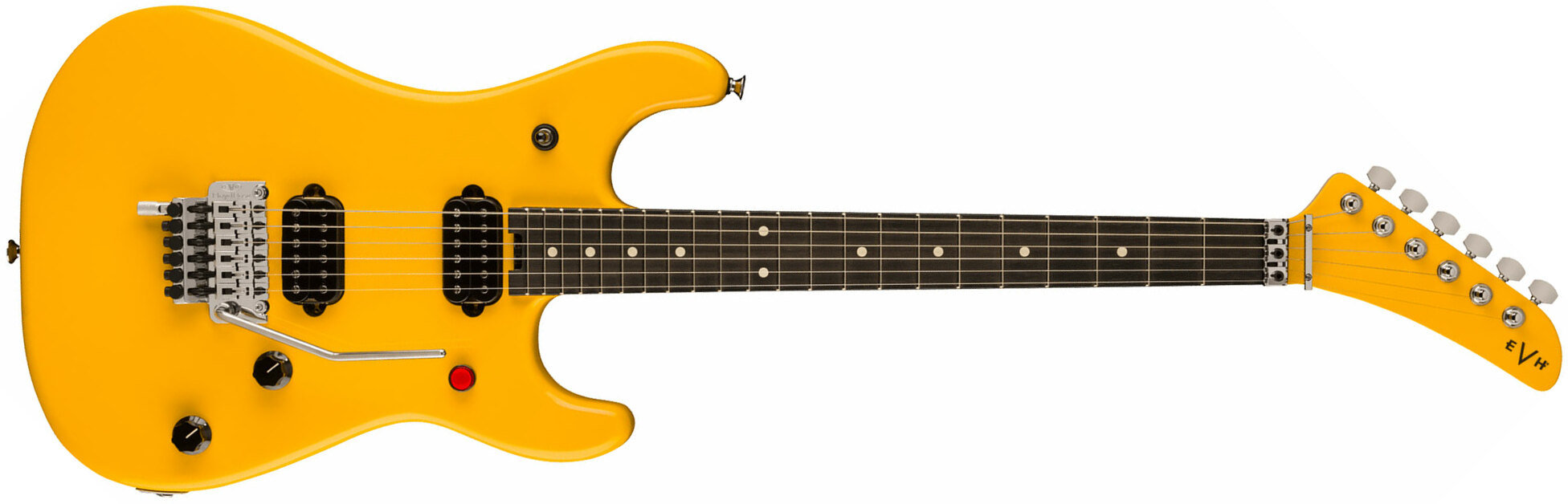 Evh 5150 Standard Mex 2h Fr Eb - Evh Yellow - Elektrische gitaar in Str-vorm - Main picture