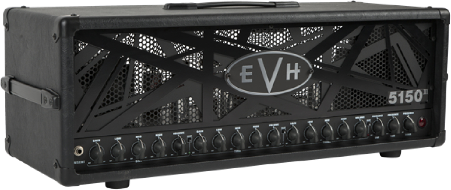 Evh 5150iii 100s Head 100w Black - Gitaarversterker top - Main picture