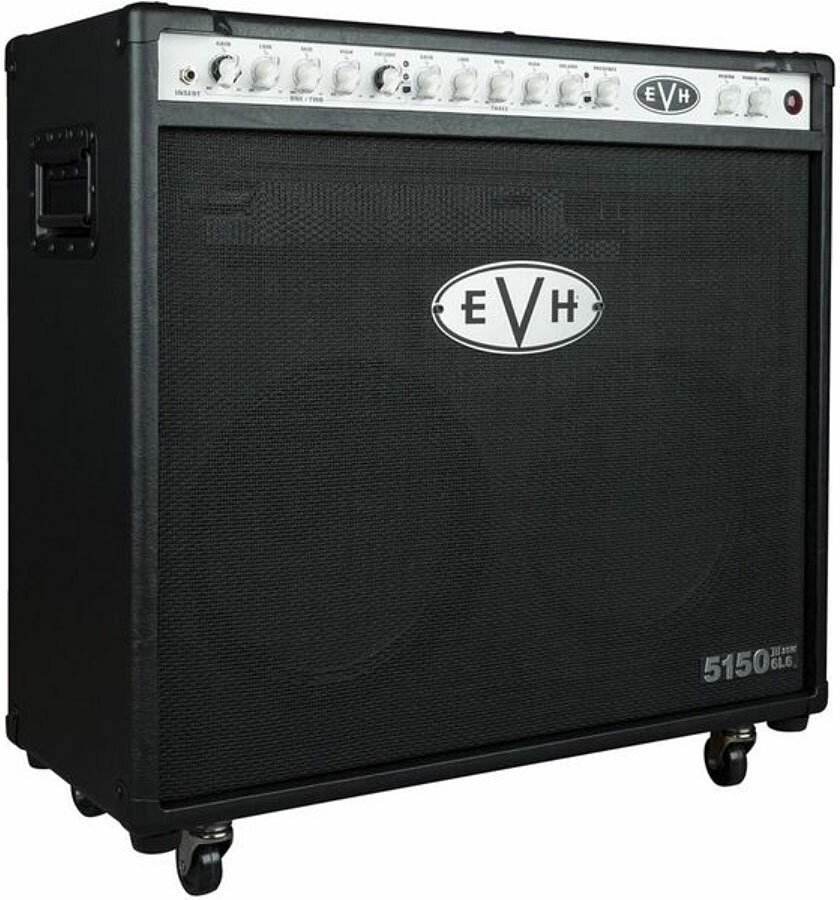 Evh 5150iii 2x12 50w 6l6 Combo Black - Combo voor elektrische gitaar - Main picture