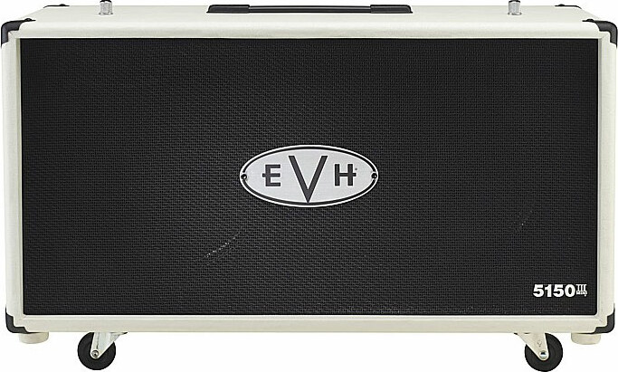 Evh 5150iii 2x12 60w Ivory - Elektrische gitaar speakerkast - Main picture