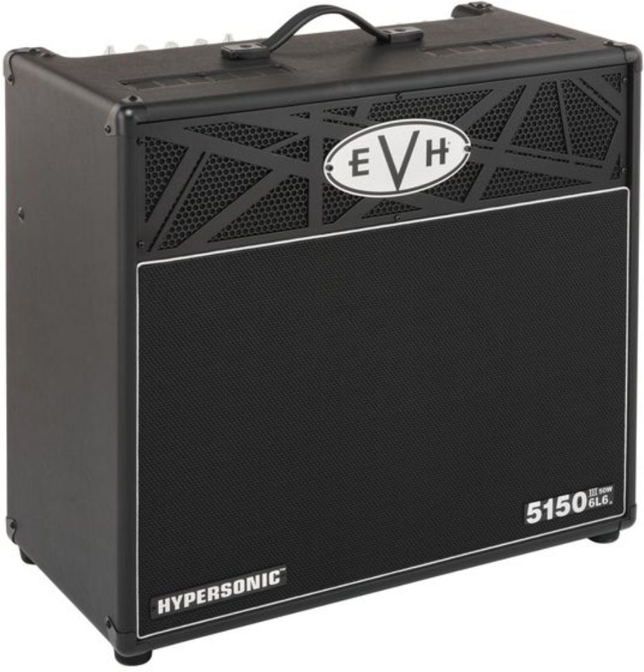 Evh 5150iii Hypersonic 6l6 1x12 Combo 50w Black - Combo voor elektrische gitaar - Main picture