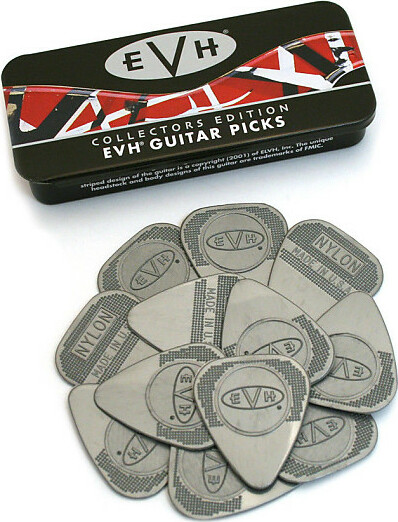 Evh Lot De 12 Mediators Premium Pick Tin .60mm - Plectrum - Main picture