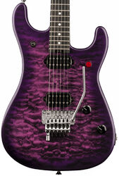 Elektrische gitaar in str-vorm Evh 5150 Series Deluxe QM (MEX, EB) - Purple daze