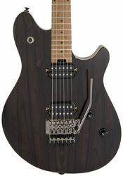 Retro-rock elektrische gitaar Evh Wolfgang WG Standard Exotic Ziricote - Dark natural