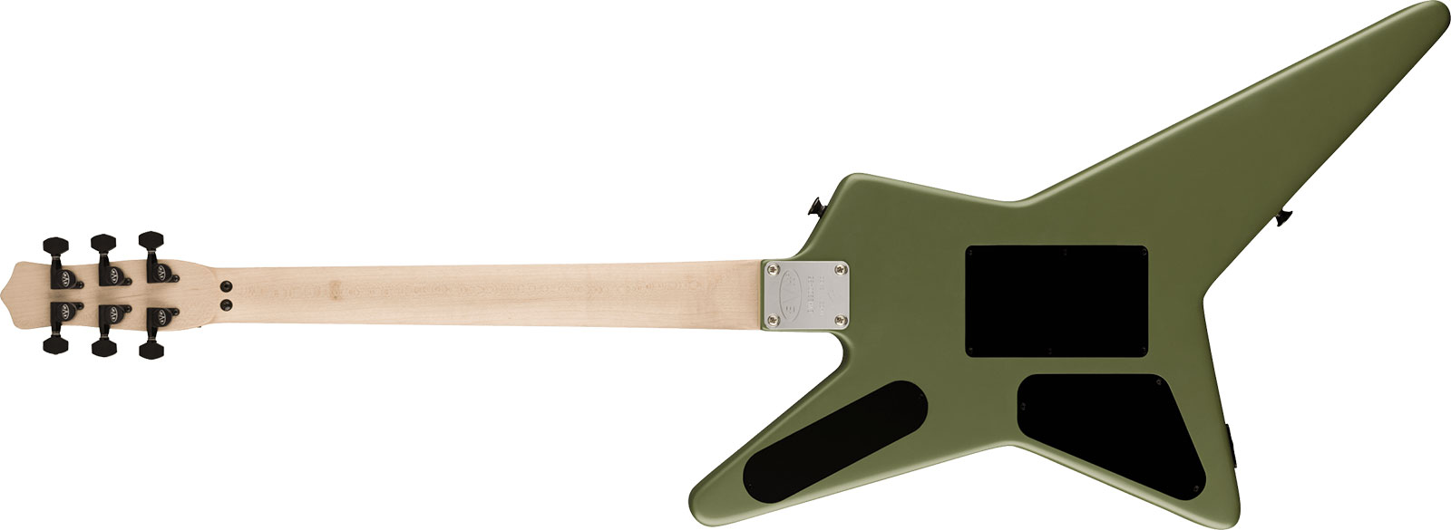 Evh Star Limited Edition 1h Fr Eb - Matte Army Drab - Metalen elektrische gitaar - Variation 1