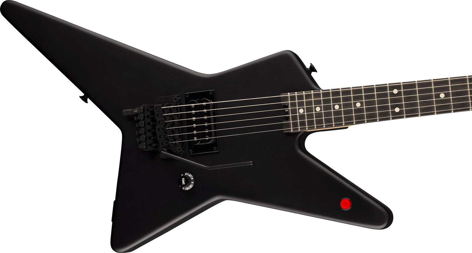 Evh Star Limited Edition 1h Fr Eb - Stealth Black - Metalen elektrische gitaar - Variation 2