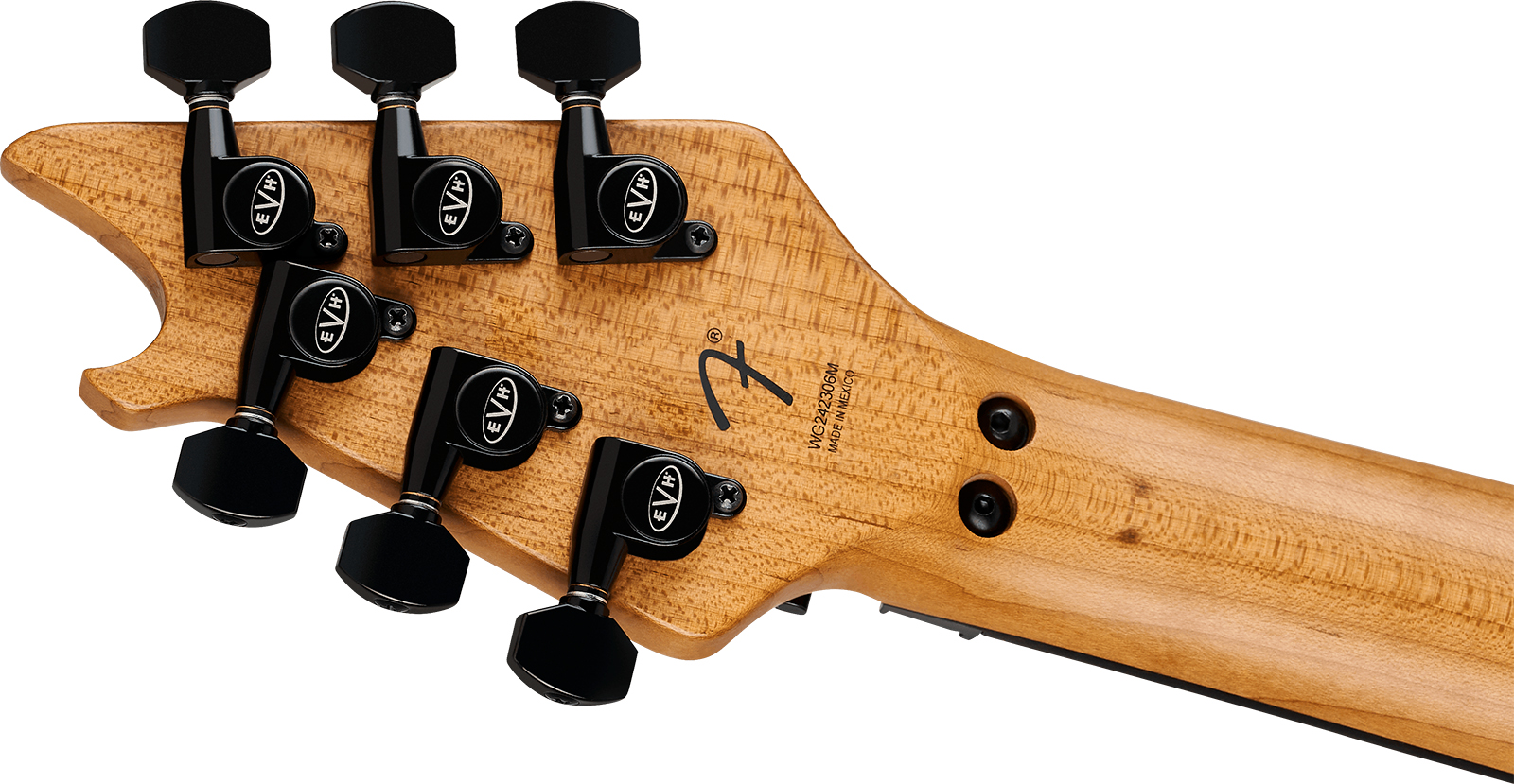 Evh Wolfgang Special Baked Maple Mex 2h Fr Eb - Caution Yellow - Metal elektrische gitaar - Variation 3