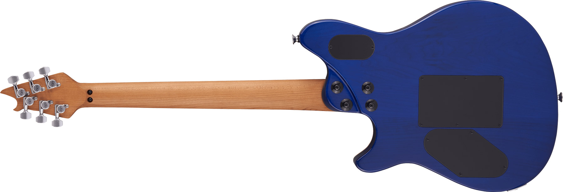 Evh Wolfgang Special Qm 2h Fr Mn - Chlorine Burst - Metalen elektrische gitaar - Variation 1