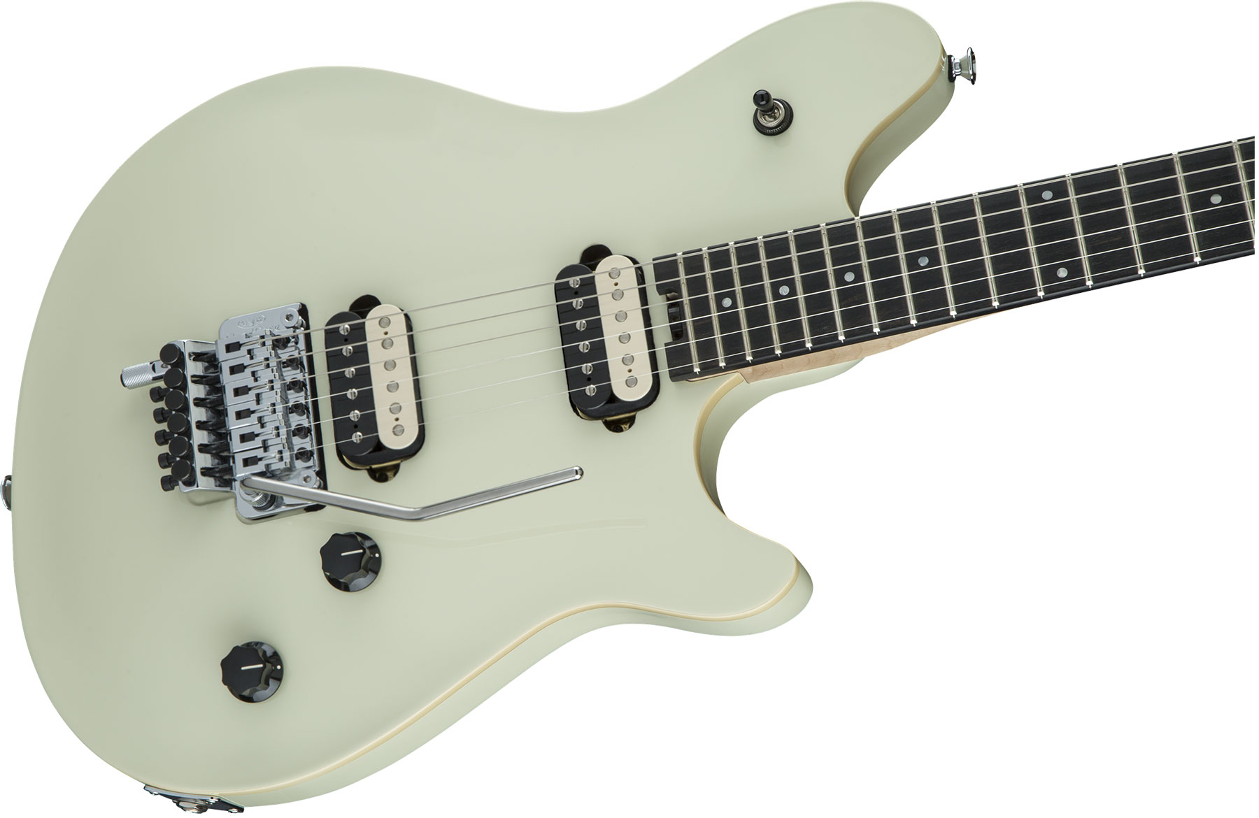 Evh Wolfgang Special Signature Mex 2h Fr Eb - Ivory - Guitarra eléctrica de doble corte. - Variation 2