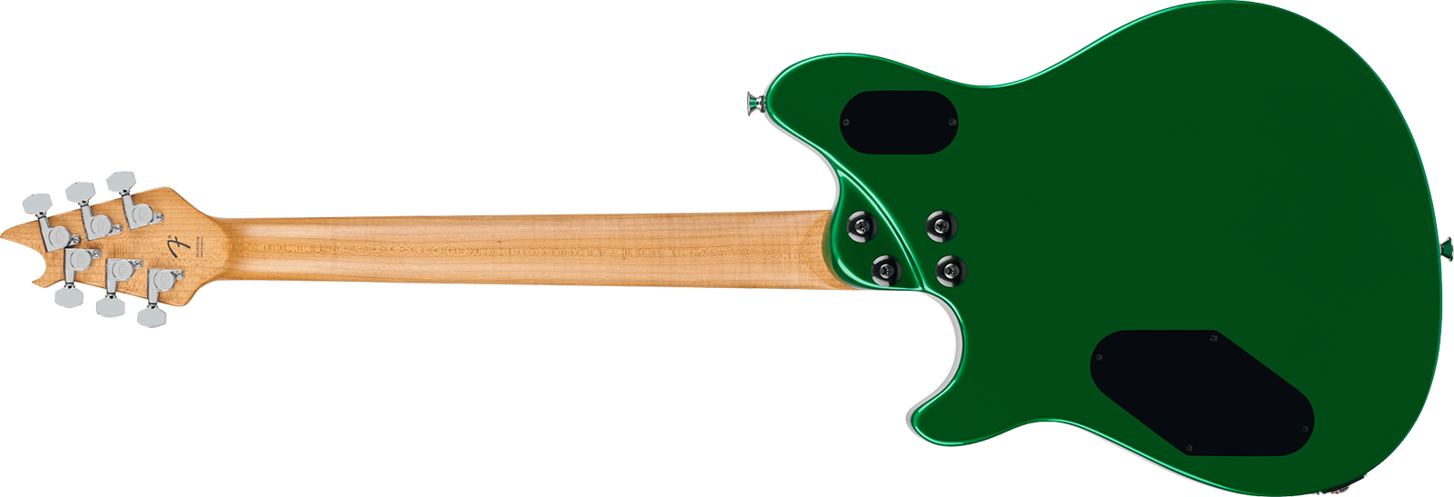 Evh Wolfgang Special Tom Baked Maple Mex 2h Ht Mn - Kandy Green - Metal elektrische gitaar - Variation 1
