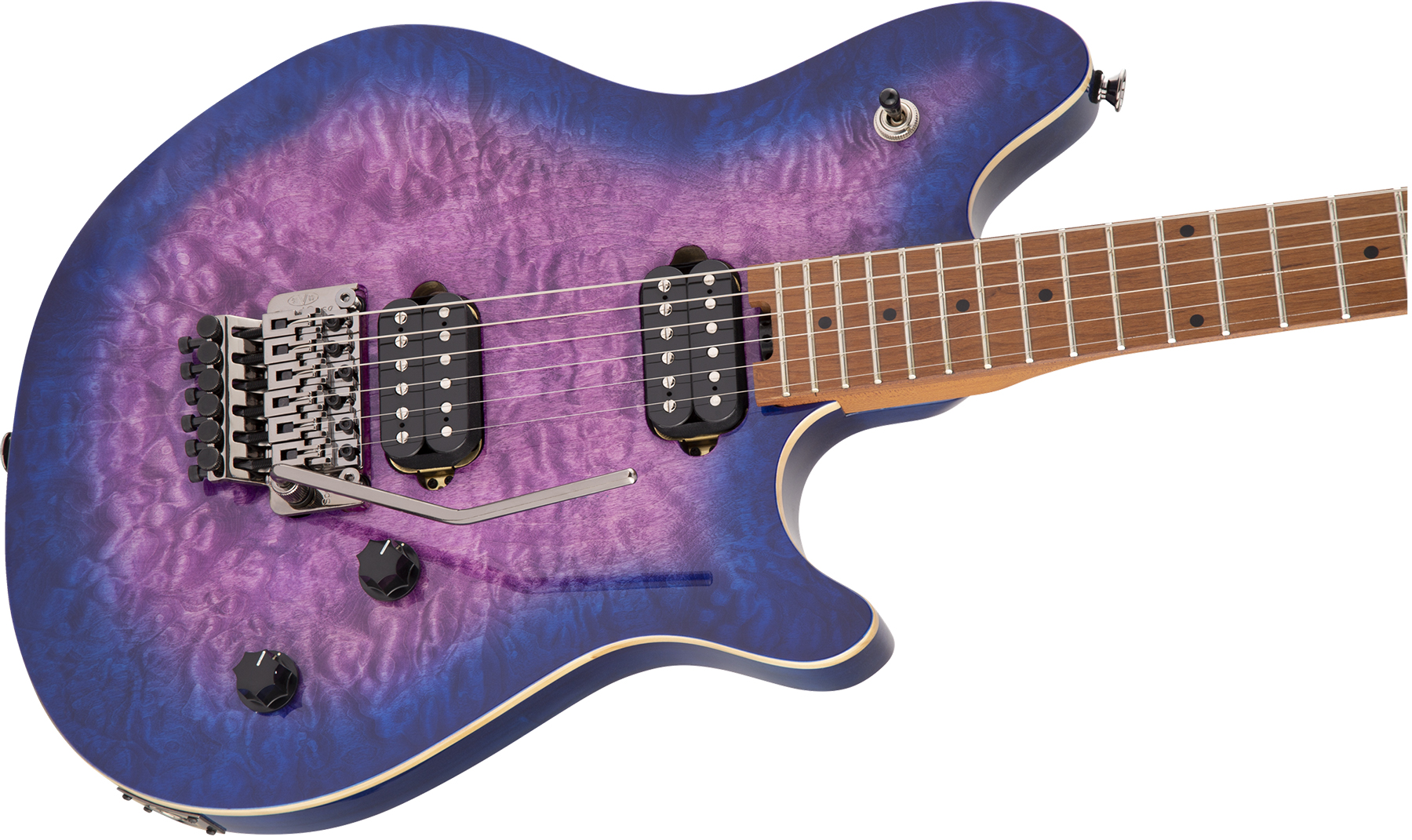 Evh Wolfgang Wg Standard Qm 2h  Fr Mn - Northern Lights - Metalen elektrische gitaar - Variation 2