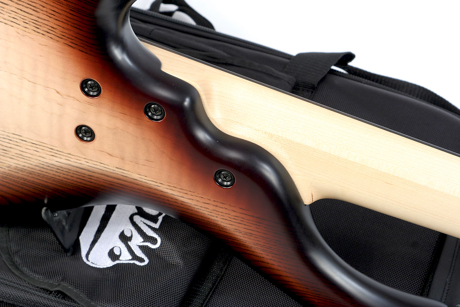 F Bass Bnf5 Fretless 5 String Ebony Fretboard - Brown Burst Satin - Solid body elektrische bas - Variation 4