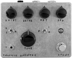 Overdrive/distortion/fuzz effectpedaal Fairfield circuitry Roger That Overdrive