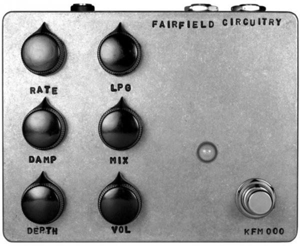Modulation/chorus/flanger/phaser en tremolo effect pedaal Fairfield circuitry 