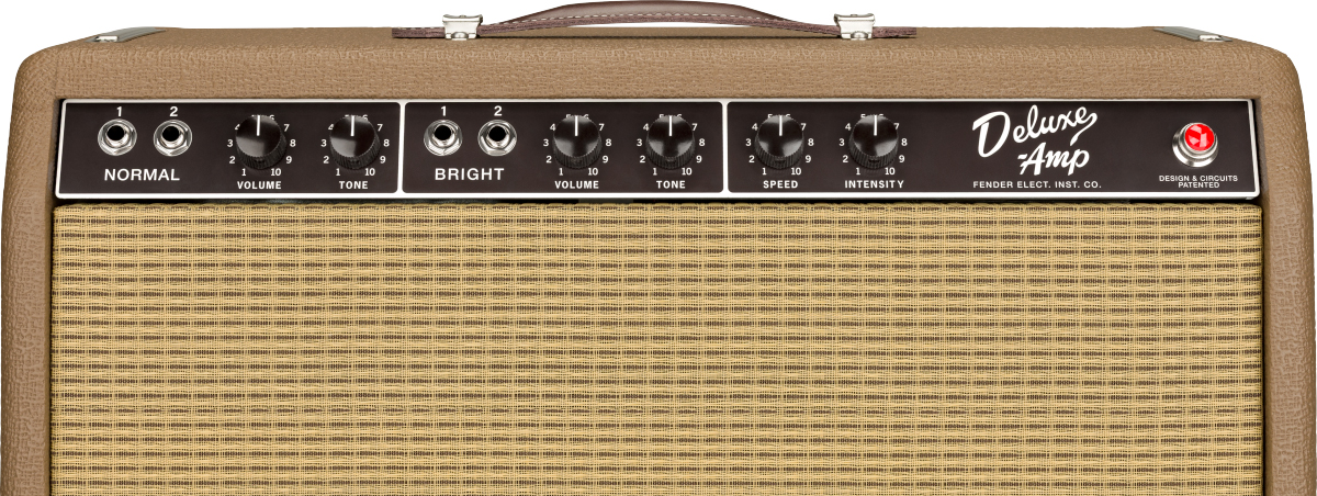 Fender 62 Deluxe Amp American Vintage Combo 20w 6v6 1x12 Brown - Combo voor elektrische gitaar - Variation 2