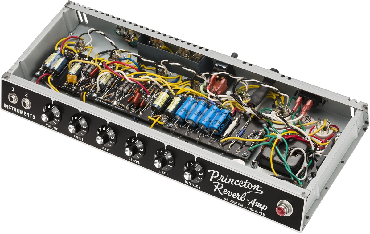 Fender '64 Custom Princeton Reverb Vintage Pro Tube 12w 1x10 - Combo voor elektrische gitaar - Variation 4