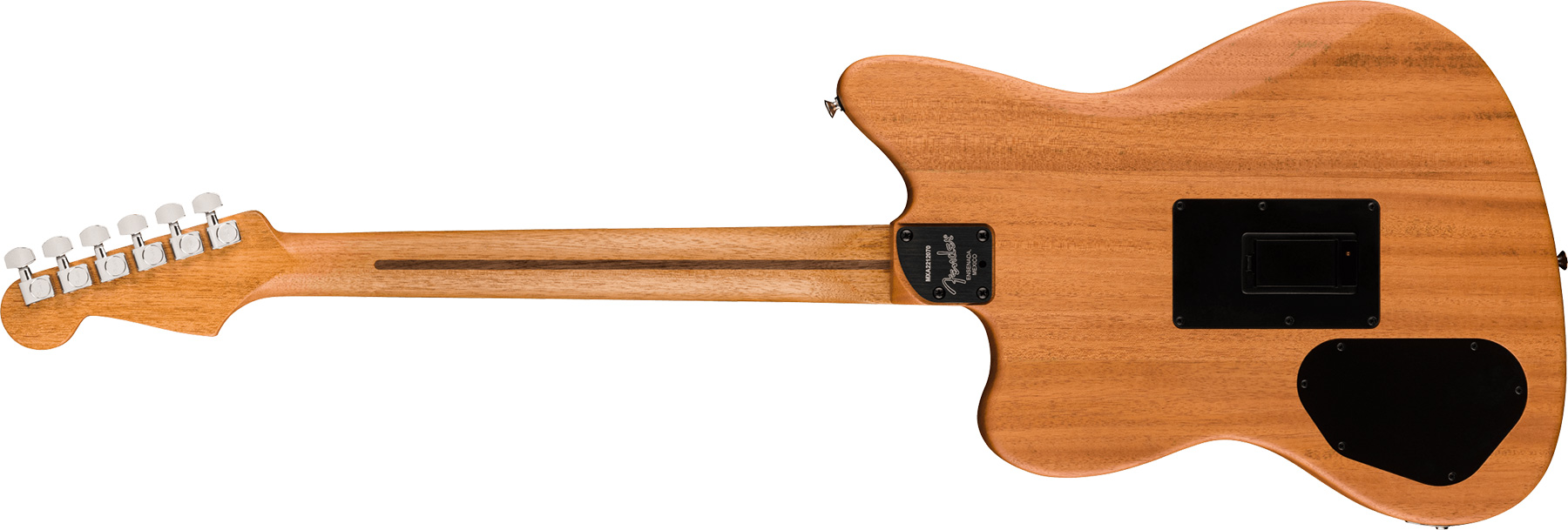 Fender Acoustasonic Jazzmaster Player Mex Epicea Acajou Rw - Ice Blue - Elektro-akoestische gitaar - Variation 1