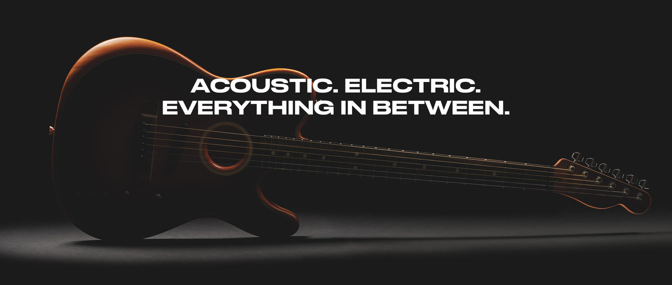 Fender Tele American Acoustasonic Usa Eb - Sunburst - Westerngitaar & electro - Variation 11