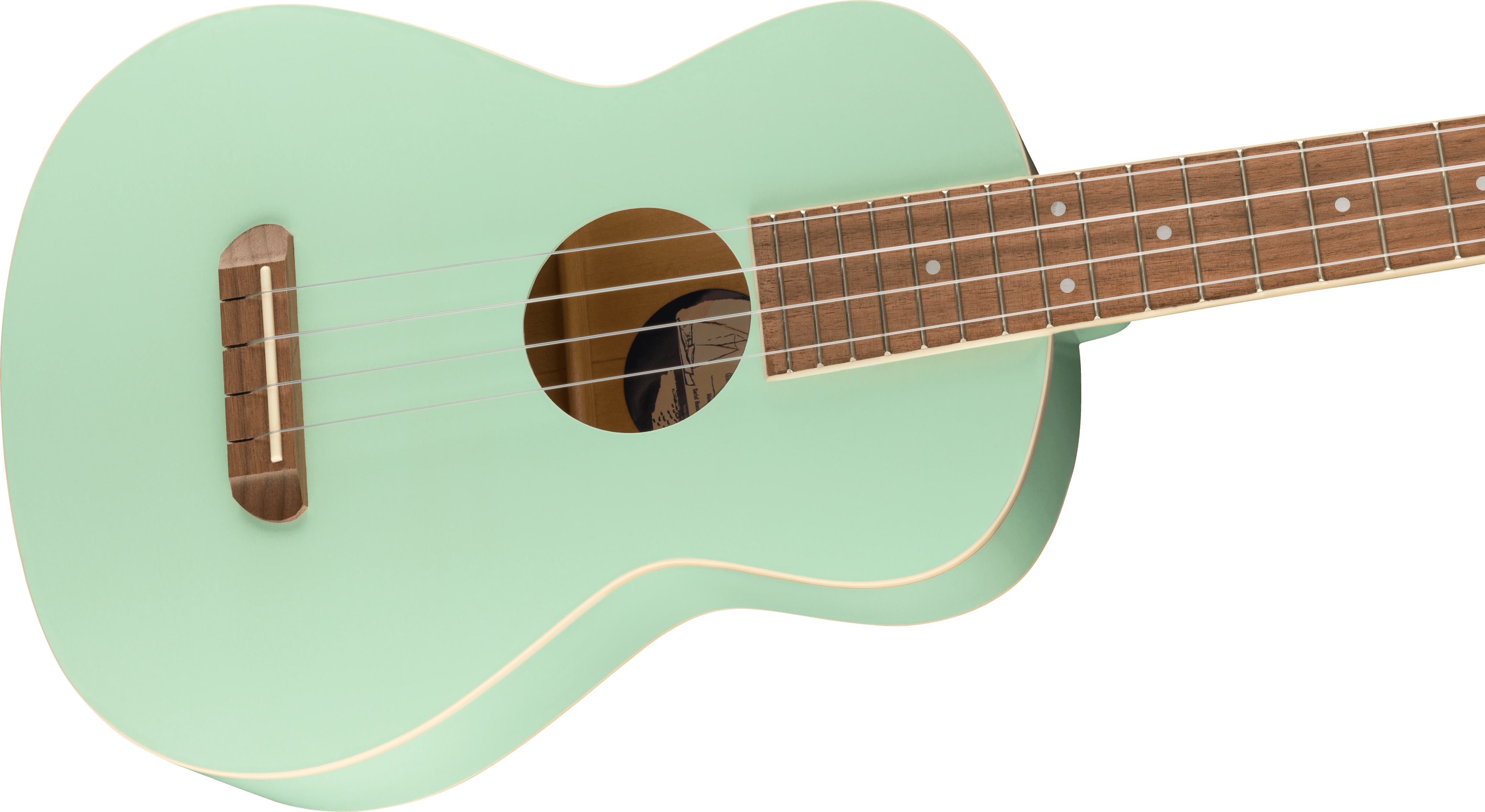 Fender Avalon Tenor Wal - Surf Green - Ukulele - Variation 2