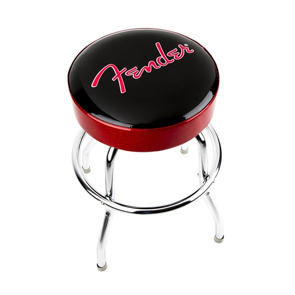 Fender Barstool Black & Red - 24in - Stoel - Variation 3