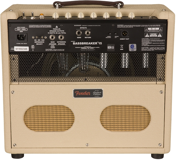 Fender Bassbreaker 15 Combo Fsr Ltd 15w 1x12 Celestion G12h30 Blonde - Combo voor elektrische gitaar - Variation 2