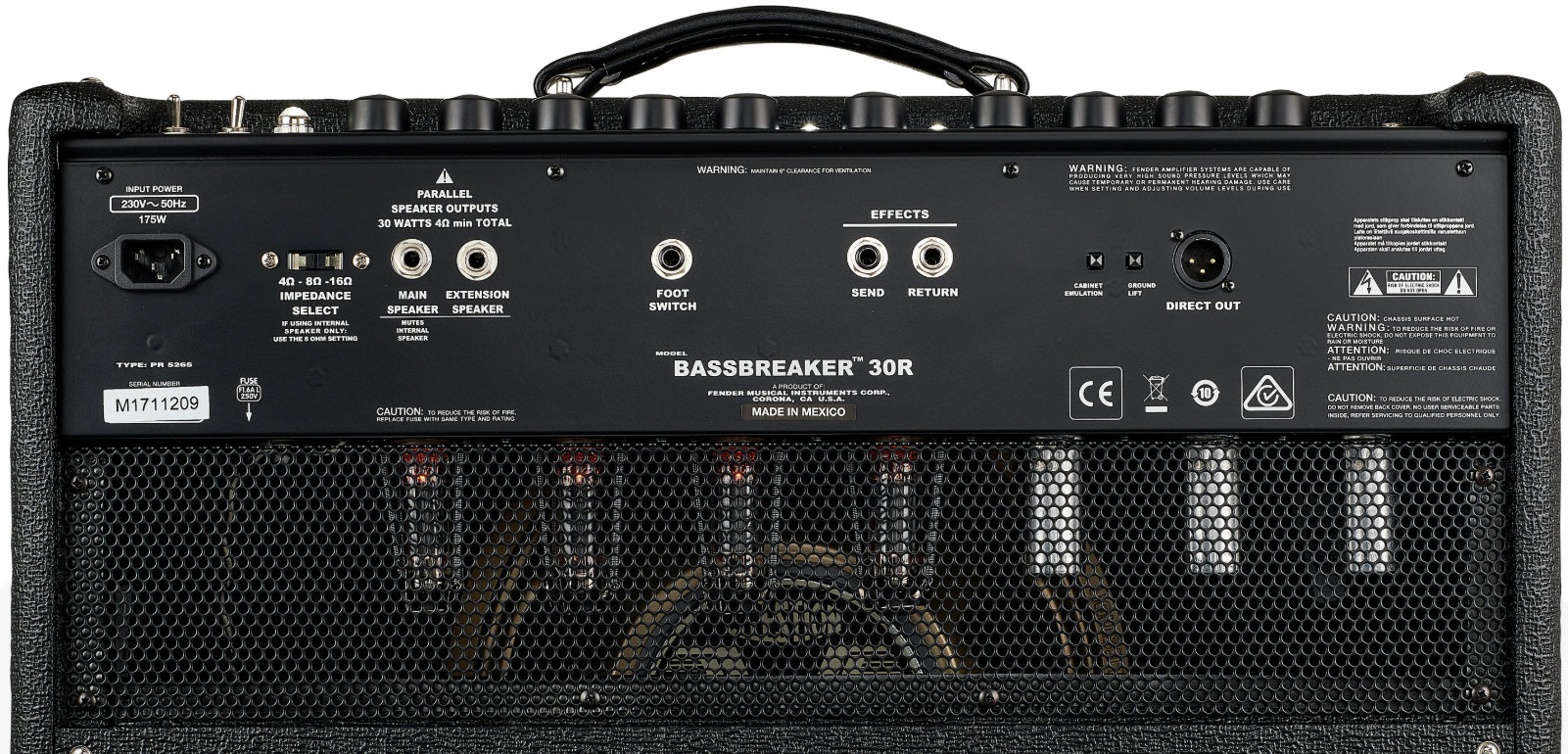 Fender Bassbreaker 30r 30w 1x12 - Combo voor elektrische gitaar - Variation 4