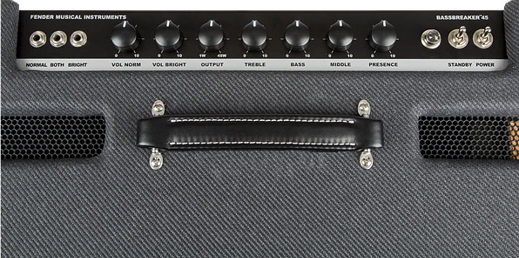 Fender Bassbreaker 45 Head 1/45w Gray Tweed - Gitaarversterker top - Variation 3