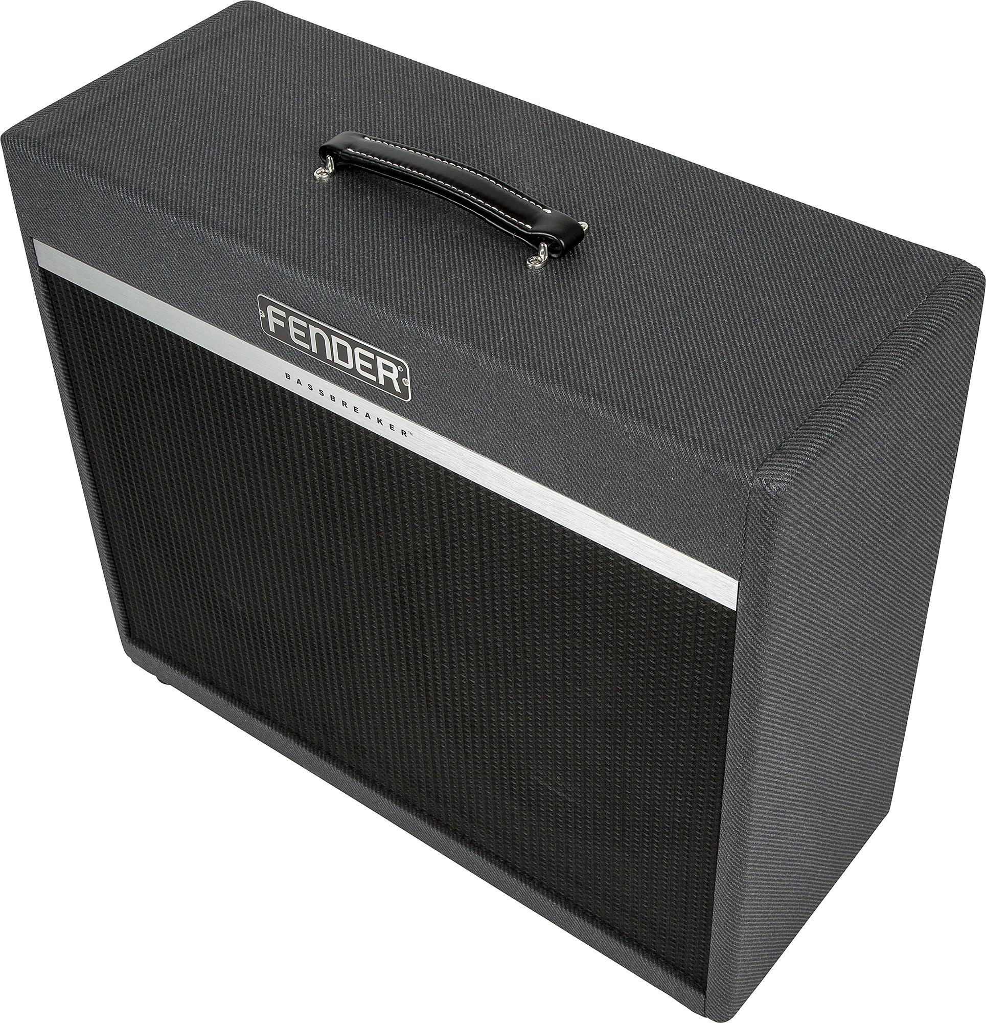 Fender Bassbreaker Bb-212 Enclosure 2x12 140w 16 Ohms Gray Tweed - Elektrische gitaar speakerkast - Variation 1