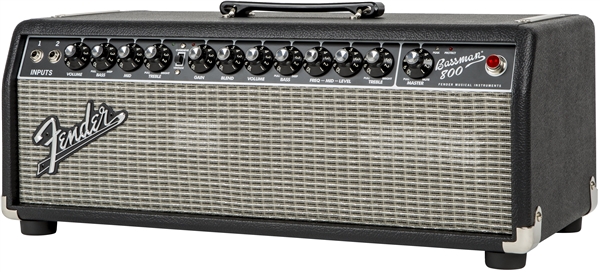 Fender Bassman 800 Head 800w 4-ohms Black/silver - Versterker top voor bas - Variation 4