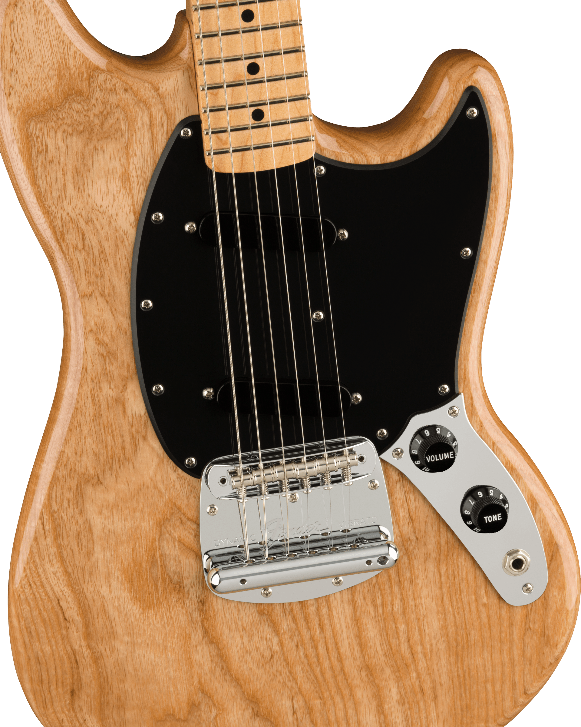 Fender Ben Gibbard Mustang Signature Mex Mn - Natural - Retro-rock elektrische gitaar - Variation 2