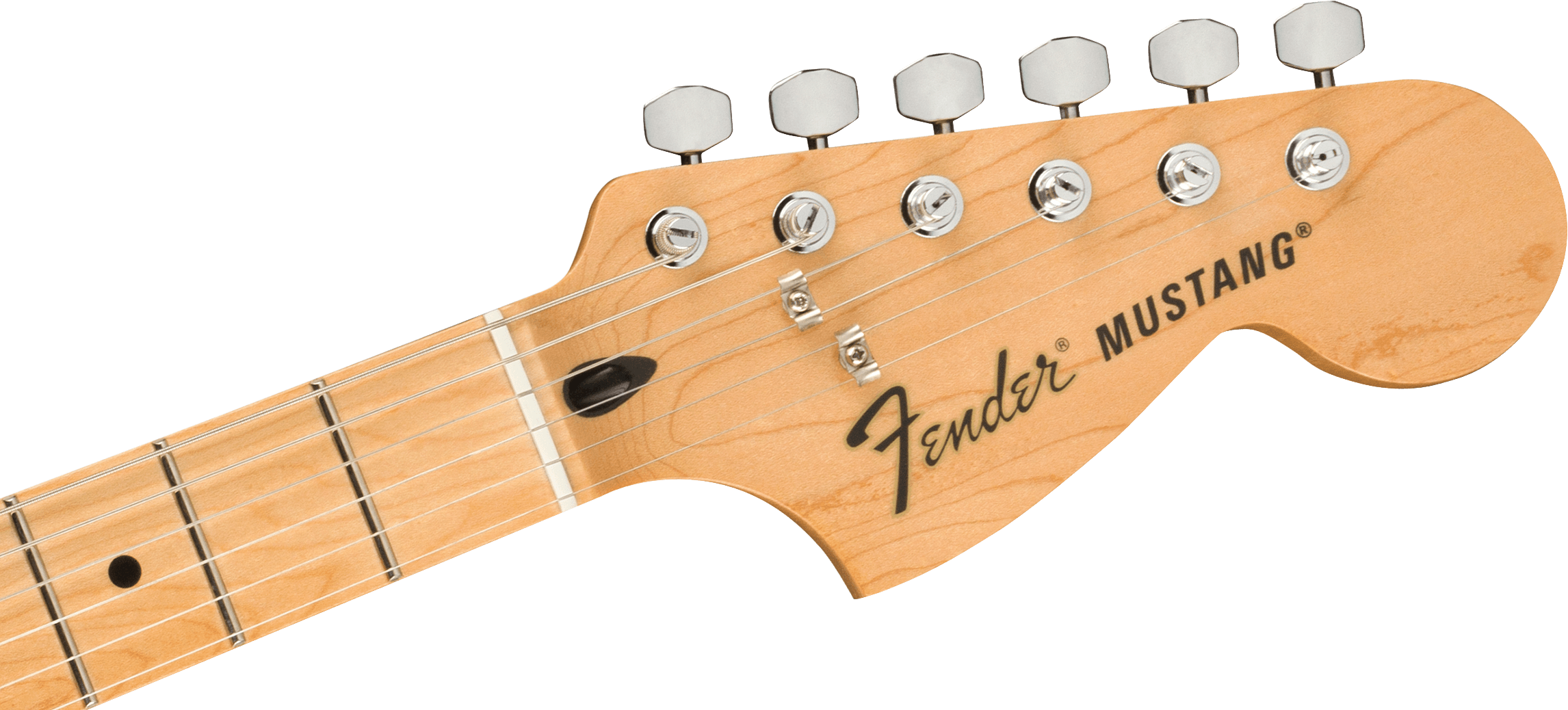 Fender Ben Gibbard Mustang Signature Mex Mn - Natural - Retro-rock elektrische gitaar - Variation 4
