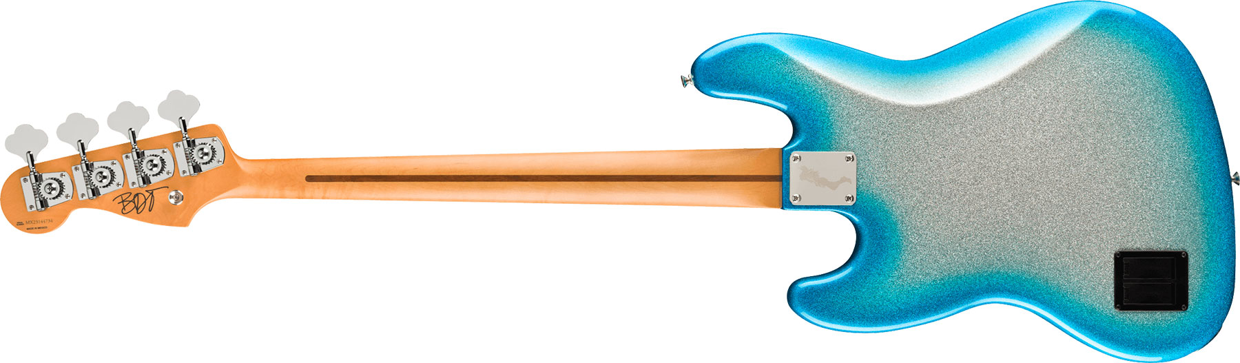 Fender Blu Detiger Jazz Bass Player Plus X Ltd Signature Active Rw - Sky Burst Sparkle - Solid body elektrische bas - Variation 1