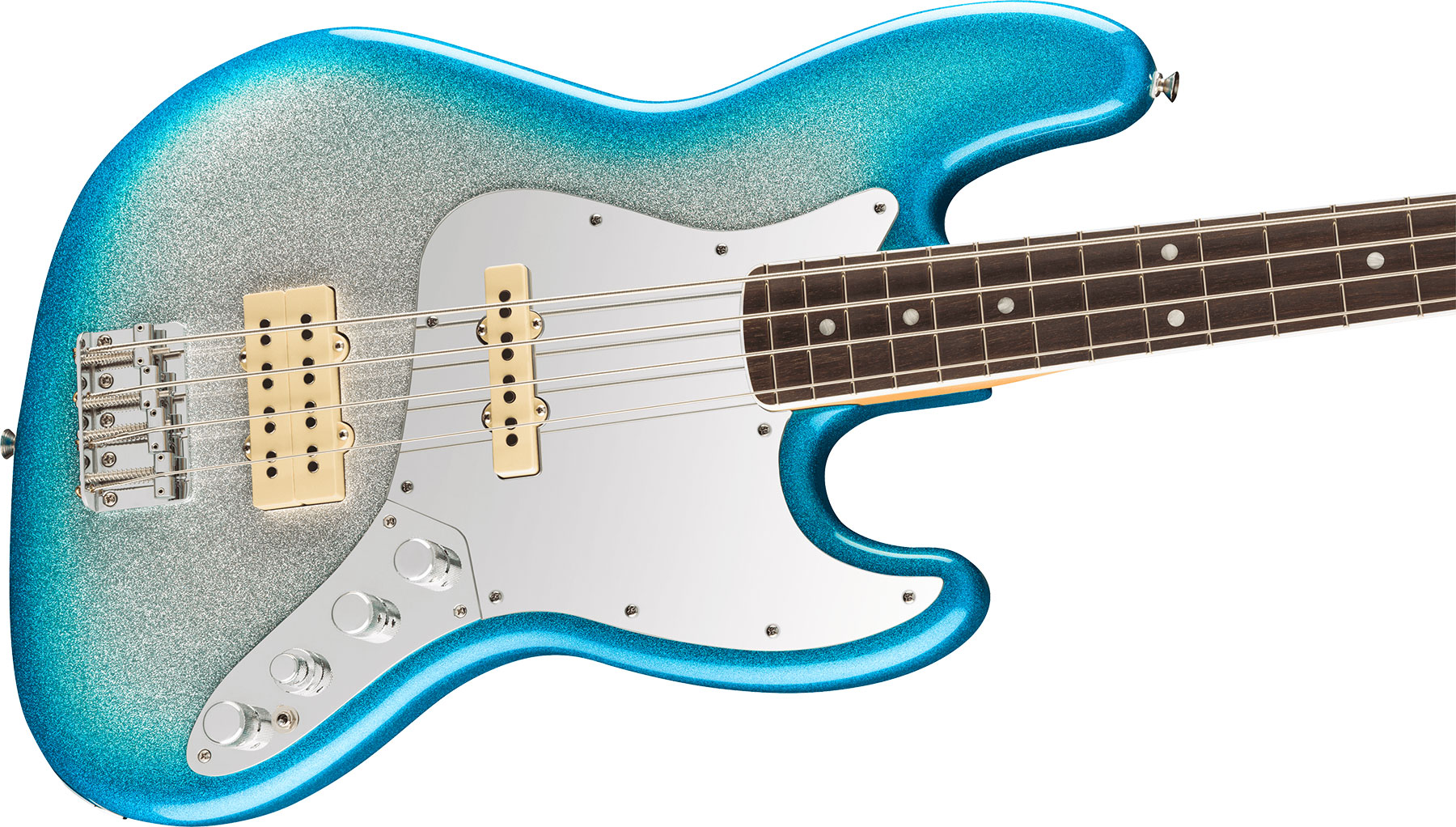 Fender Blu Detiger Jazz Bass Player Plus X Ltd Signature Active Rw - Sky Burst Sparkle - Solid body elektrische bas - Variation 2
