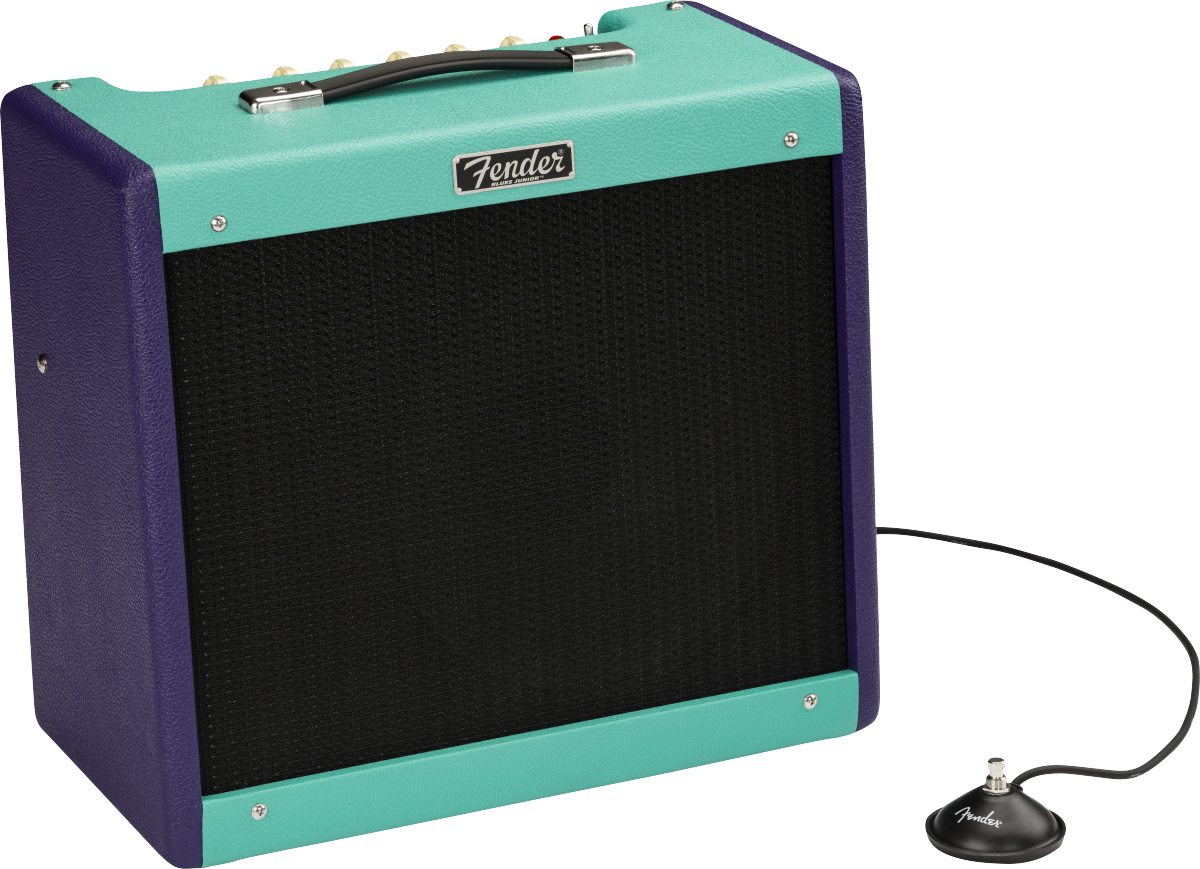 Fender Blues Junior Iv Fsr Ltd 15w 1x12 Jensen Cannabis Rex Purple Seafoam - Combo voor elektrische gitaar - Variation 3